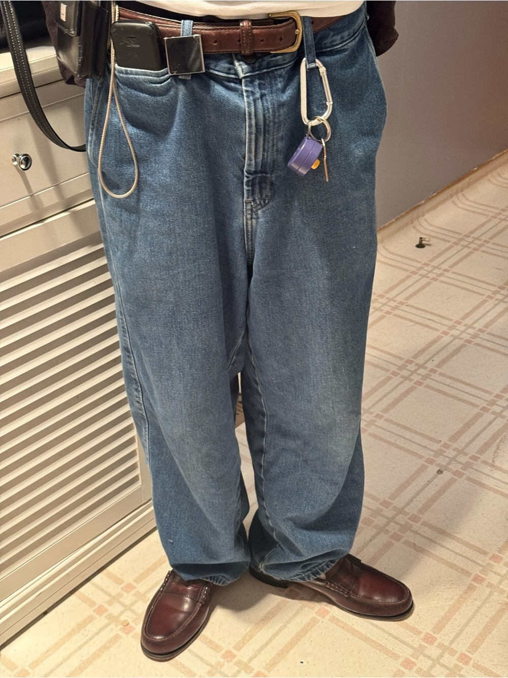 Florsheim Burgundy Penny Loafers 9.5 - Picture 12 of 16